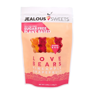 Jealous Sweets - Love Bears Sharing Bag 119g RRP 2.45 CLEARANCE XL 1.50